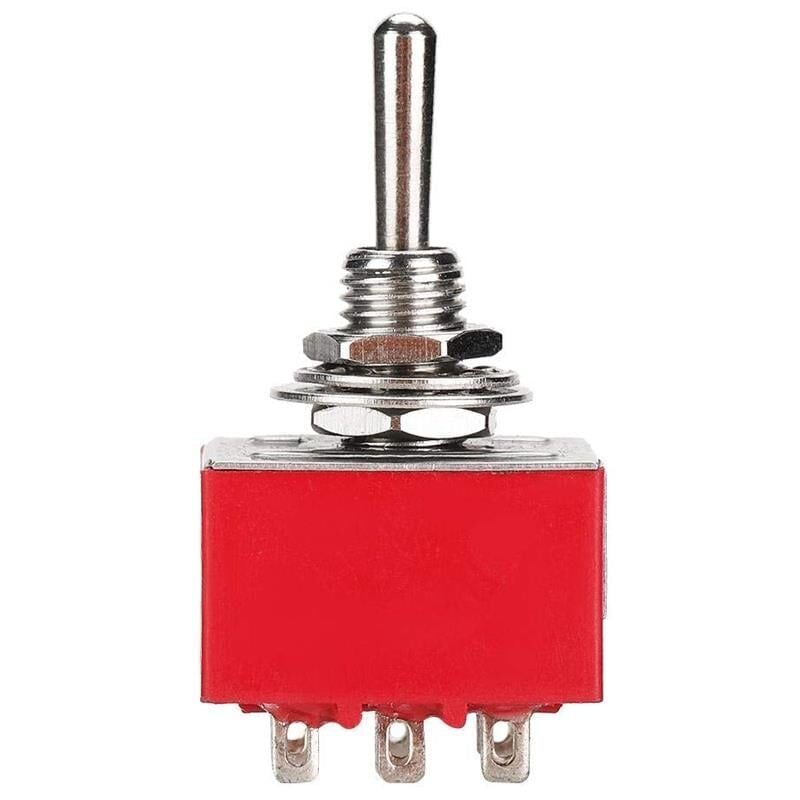 Ayt IC-148B Toggle Switch Buton On Off Buton Ø6mm Aç Kapa Düğme 2 Kademe 13x16,8 mm MTS-303