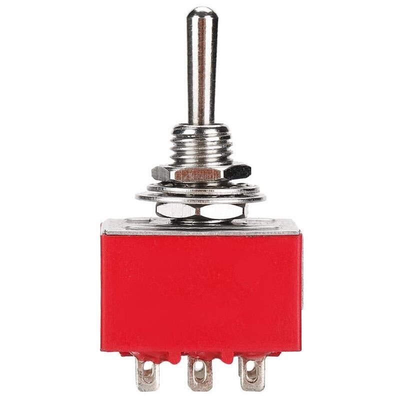 IC-148B Toggle Switch Buton On Off Buton Ø6mm Aç Kapa Düğme 2 Kademe 13x16,8 mm MTS-303