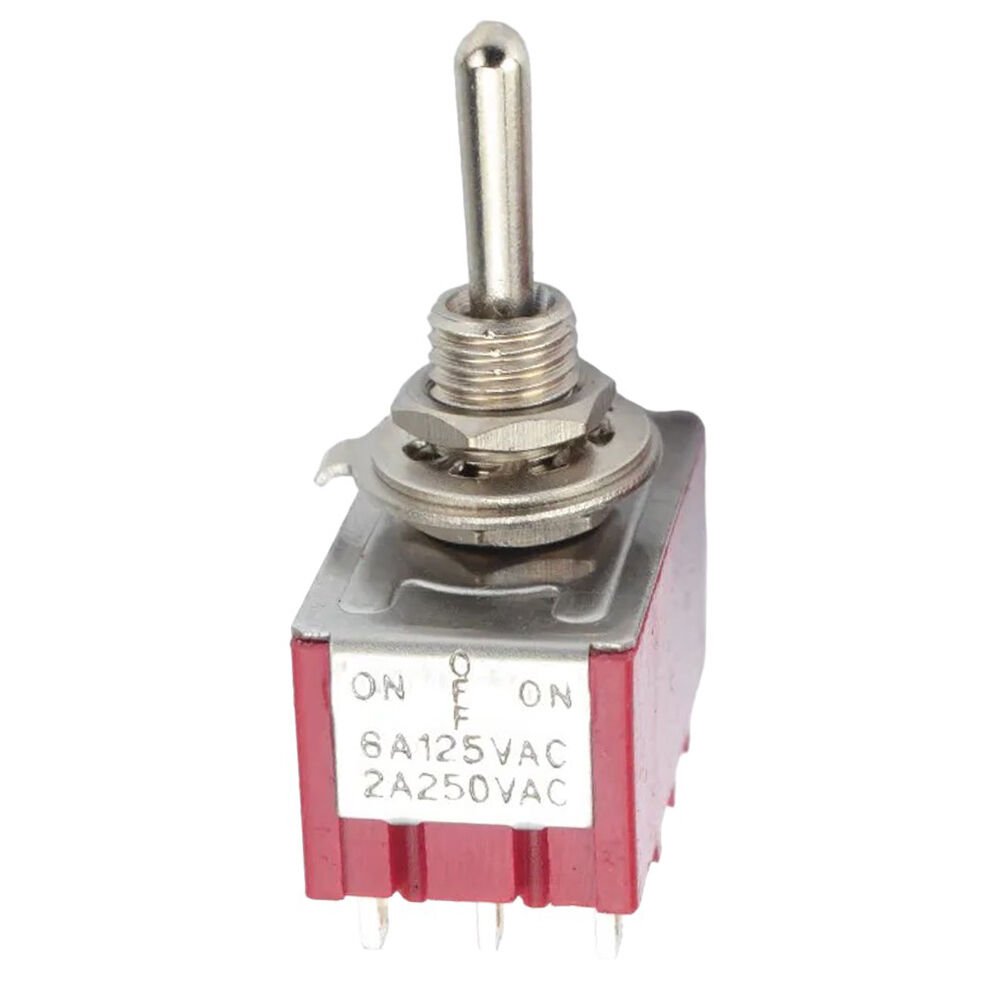 Ayt IC-148D On Off OnØ6mm MTS-403 12 Pin Toggle Switch Buton Aç Kapa 29x18,1 mm Aç Kapa