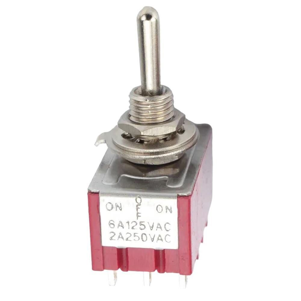Ayt IC-148D On Off OnØ6mm MTS-403 12 Pin Toggle Switch Buton Aç Kapa 29x18,1 mm Aç Kapa