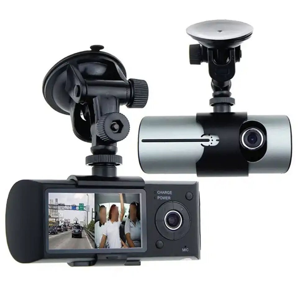 Powermaster R300 Gps li Çift Kameralı Araç İçi Dvr Kamera Set Oto Yol Kayıt Kamerası