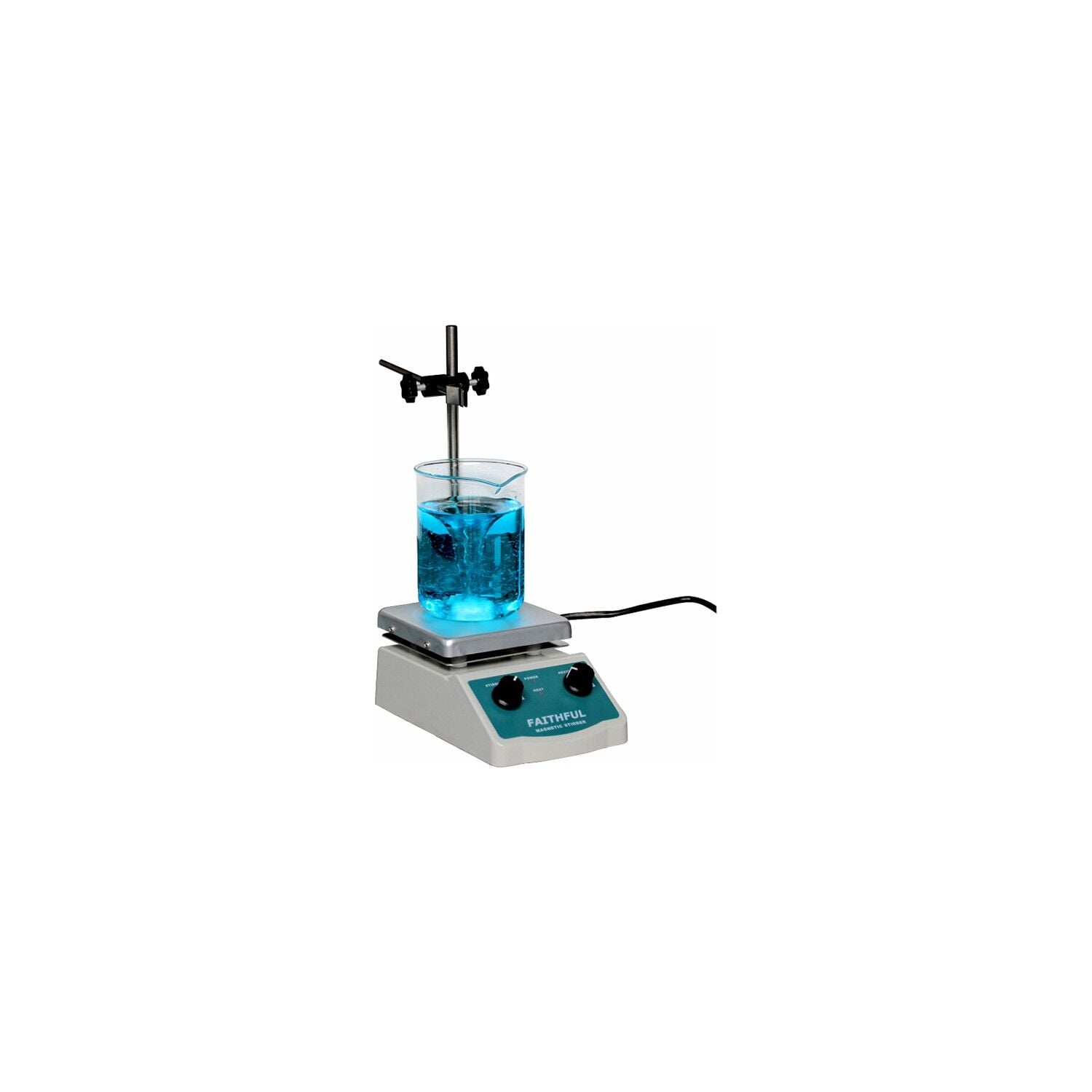 Aek Tech Manyetik Karıştırıcı Isıtıcı 1600 Devir 200 Ml Laboratuvar Karıştırıcı Balık