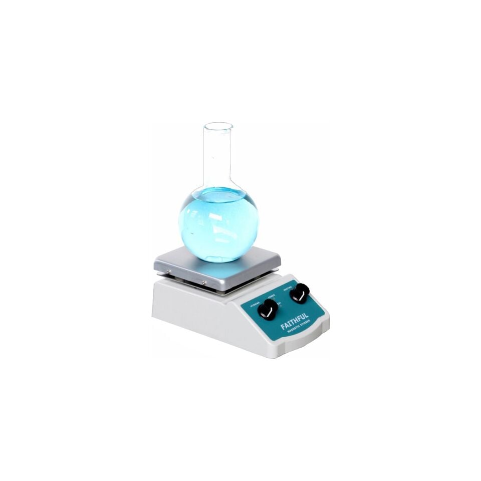 Aek Tech Manyetik Karıştırıcı Isıtıcı 1600 Devir 200 Ml Laboratuvar Karıştırıcı Balık