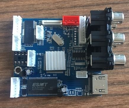 Hello Hl-5483 Dvd Dıvx Player Board Rca Soketleri Görüntü