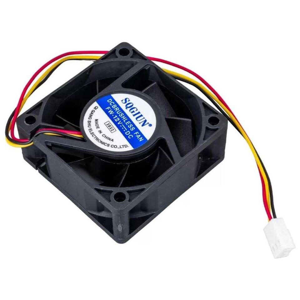 POWERMASTER PM-17896 IC-216 60X60X25 MM 6X6 12 VOLT DC 3 KABLOLU FAN