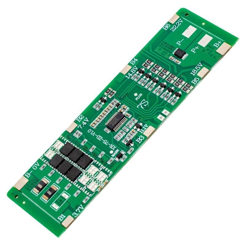 7S 24 Volt 20 Amper 18650 Pil Şarj Koruma Kartı Devresi 8 IC Li