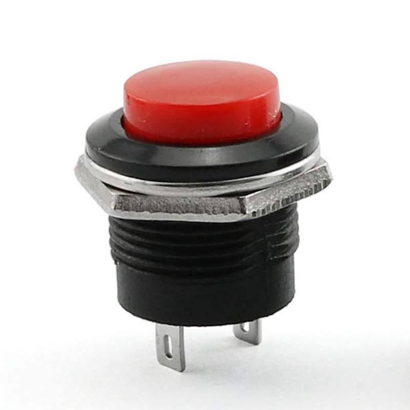 IC-180A Yuvarlak Ø16Mm Push Buton R13-507 16 mm Düğme Buton