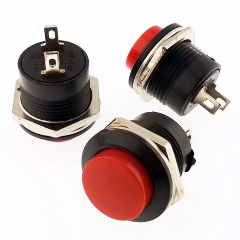 Ayt IC-180A Yuvarlak Ø16Mm Push Buton R13-507 16 mm Düğme Buton