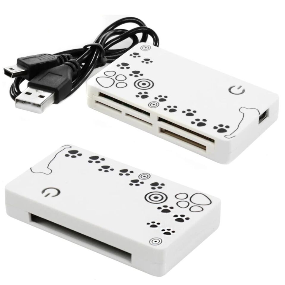 Narita HT-02A Usb 2.0 Support Sd Mmc Mini Sd T Flash-Ms-Ms Pro All In One Çoklu Kart Okuyucu Kart Reader