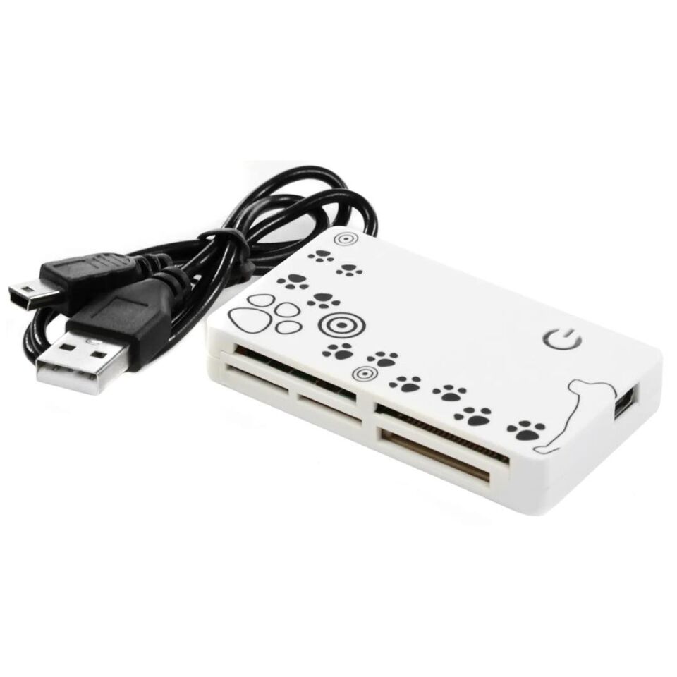 Narita HT-02A Usb 2.0 Support Sd Mmc Mini Sd T Flash-Ms-Ms Pro All In One Çoklu Kart Okuyucu Kart Reader