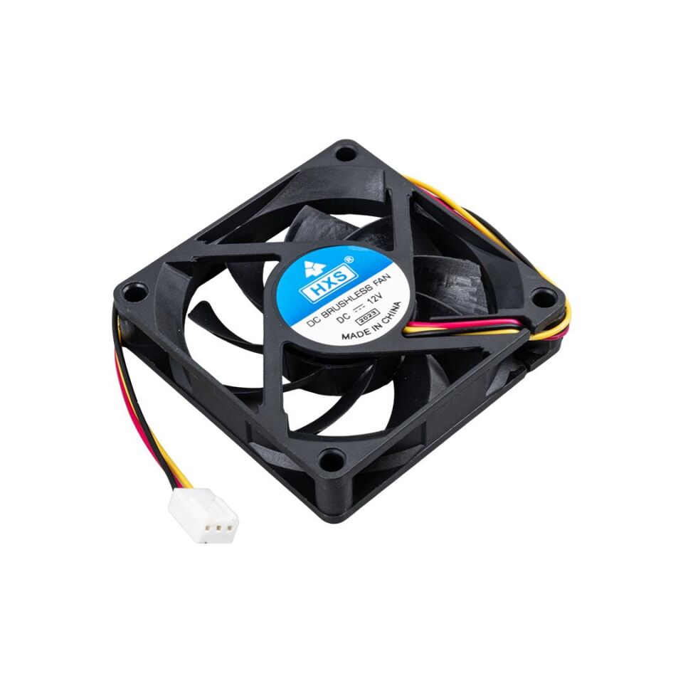 Ayt Powermaster Ic-216 Fırçasız Dc Fan 70x70x15mm 12 Volt 3 Pin Soğutucu Fan 7x7x1.5 Cm