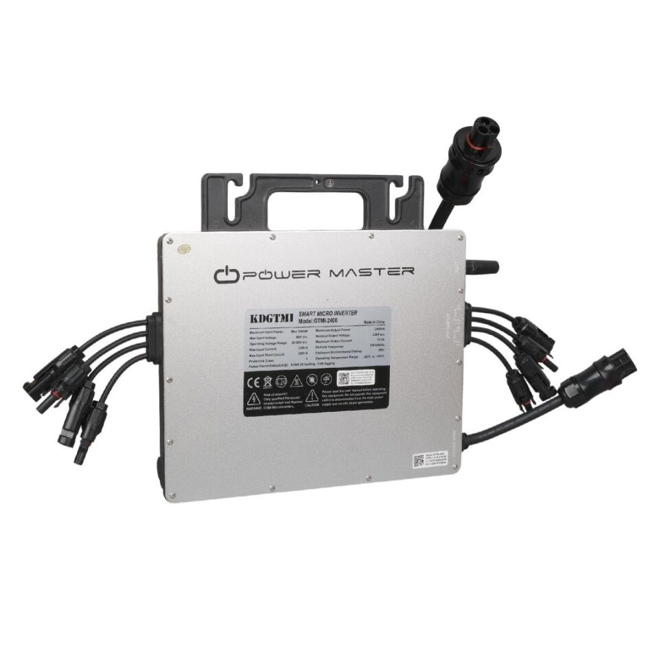 Powermaster EM3000 3000 Watt Solar Micro Inverter AC220 Volt Trifaze Şebeke Bağlantılı MPPT İnvertör