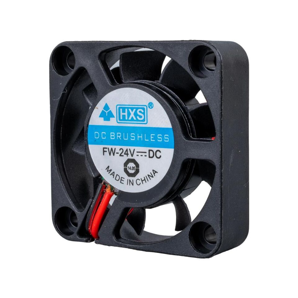 Ayt Powermaster IC-216 2 Pin Kablolu 40X40X10 Mm 24 Volt Fırçasız DC Kasa Fanı Soğutucu Fan 4x4x1 cm