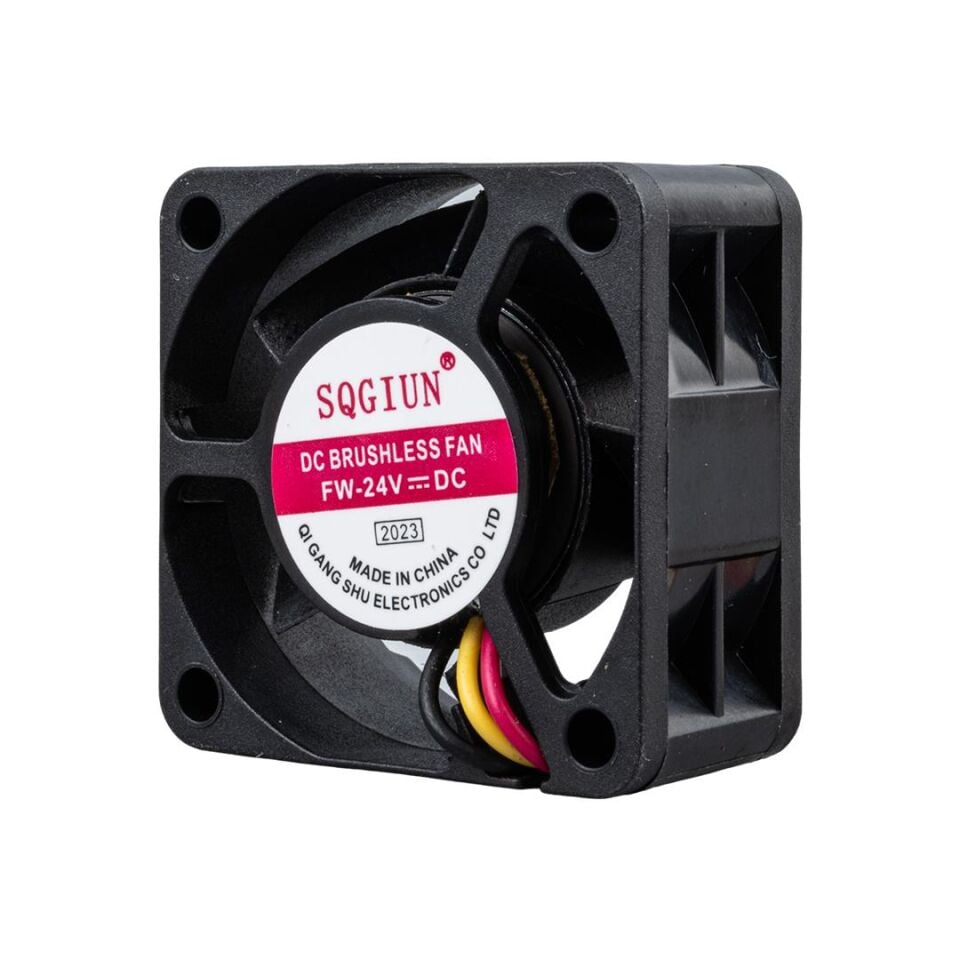 Ayt Powermaster IC-216 3 Pin Kablolu 40X40X20 Mm 24 Volt Fırçasız DC Kasa Fanı Soğutucu Fan 4x4x2 cm