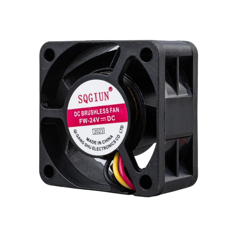 Ayt Powermaster IC-216 3 Pin Kablolu 40X40X20 Mm 24 Volt Fırçasız DC Kasa Fanı Soğutucu Fan 4x4x2 cm