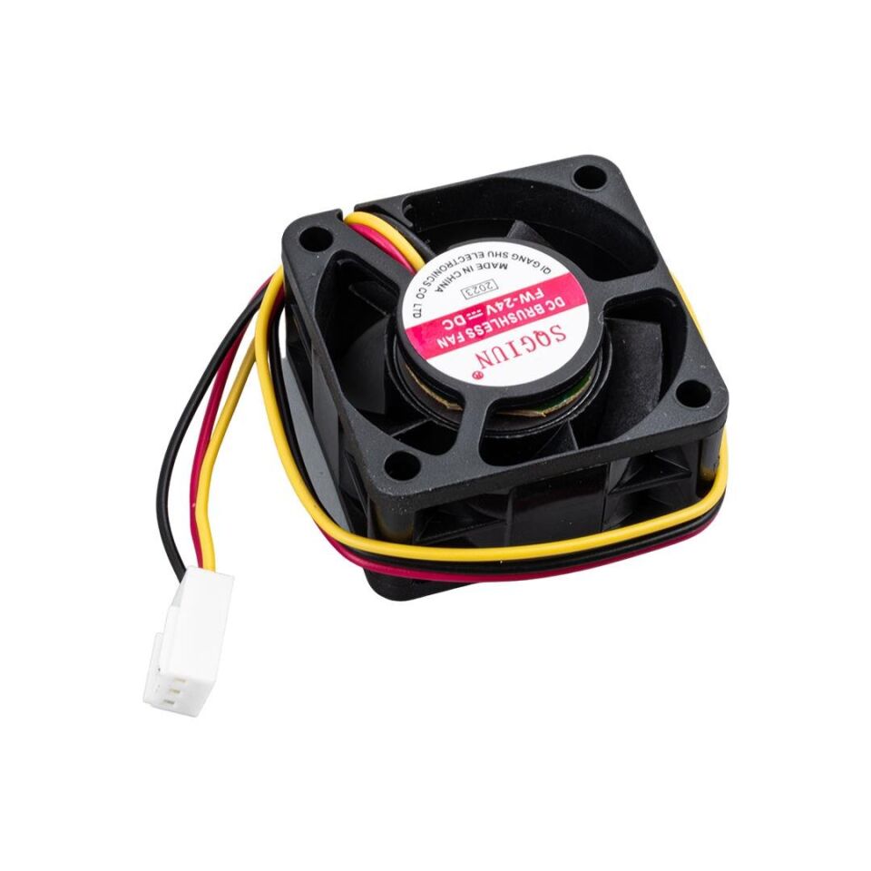 Ayt Powermaster IC-216 3 Pin Kablolu 40X40X20 Mm 24 Volt Fırçasız DC Kasa Fanı Soğutucu Fan 4x4x2 cm