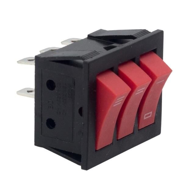 Ayt Üçlü Soba Anahtarı Işıksız Soba Ufo Aç Kapa On Off Düğme Buton Anahtar IC-136