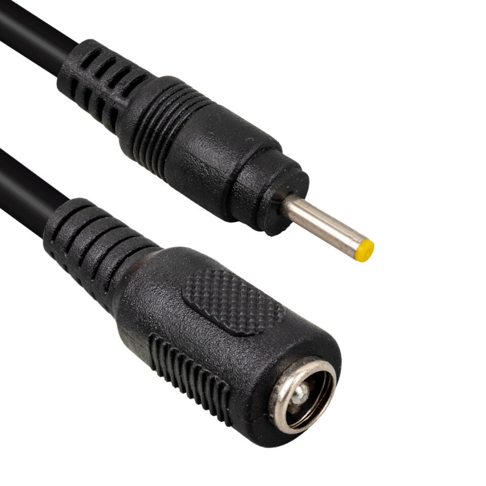 POWERMASTER 5.5*2.1 DİŞİ / 2.5*0.7 ERKEK DC KABLO ÇEVİRİCİ