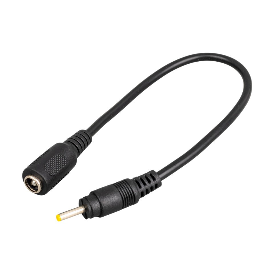 POWERMASTER 5.5*2.1 DİŞİ / 2.5*0.7 ERKEK DC KABLO ÇEVİRİCİ