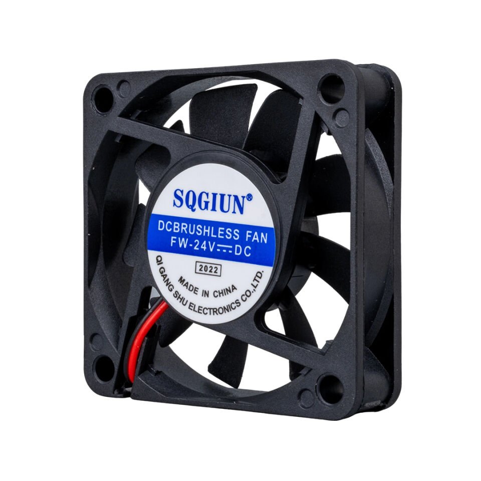Ayt Powermaster IC-216 2 Pin Kablolu 60X60X15 Mm 24 Volt Fırçasız DC Kasa Fanı Soğutucu Fan 6x6x1.5 cm