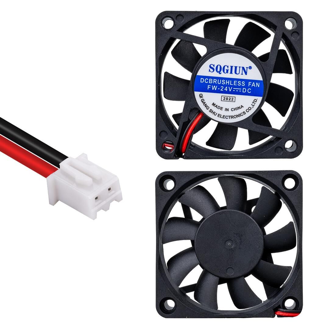 Ayt Powermaster IC-216 2 Pin Kablolu 60X60X15 Mm 24 Volt Fırçasız DC Kasa Fanı Soğutucu Fan 6x6x1.5 cm