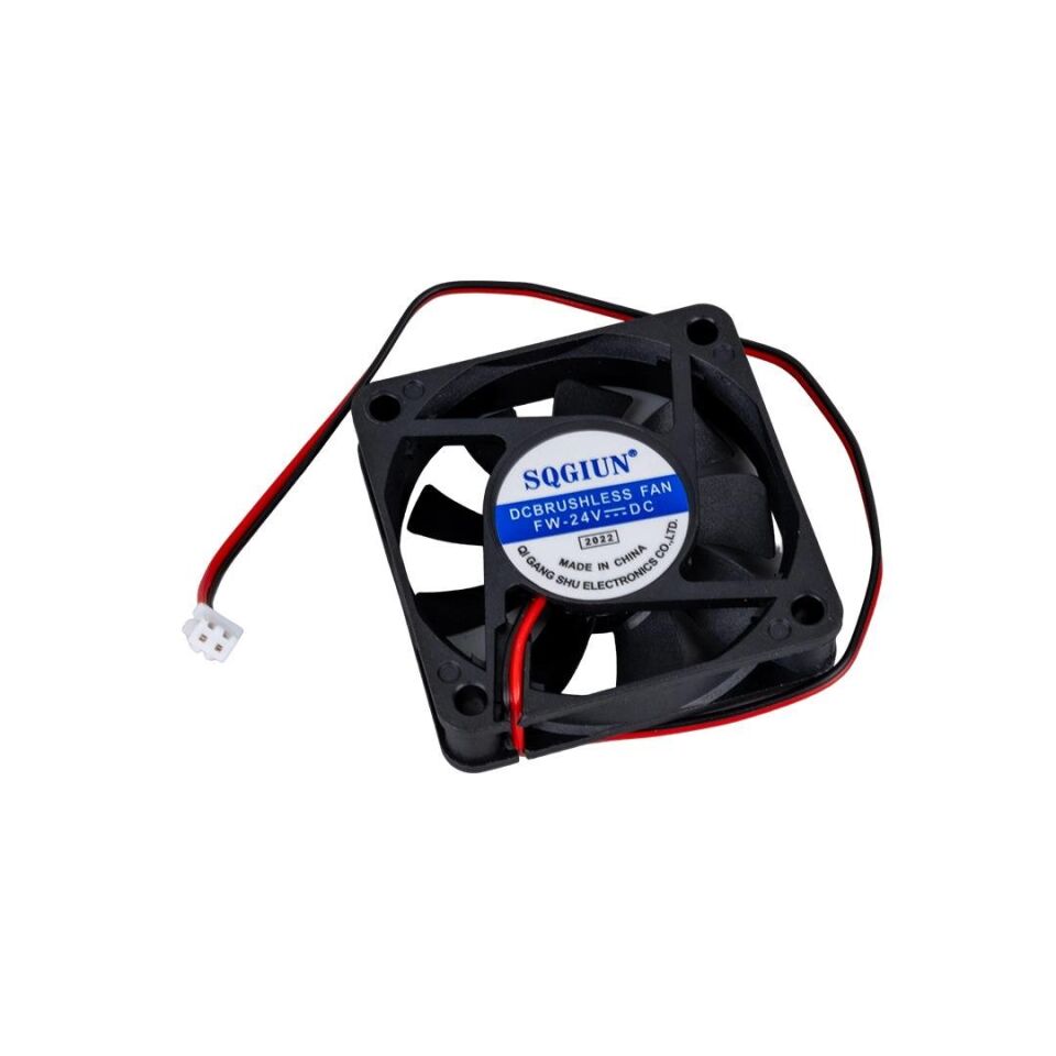 Ayt Powermaster IC-216 2 Pin Kablolu 60X60X15 Mm 24 Volt Fırçasız DC Kasa Fanı Soğutucu Fan 6x6x1.5 cm