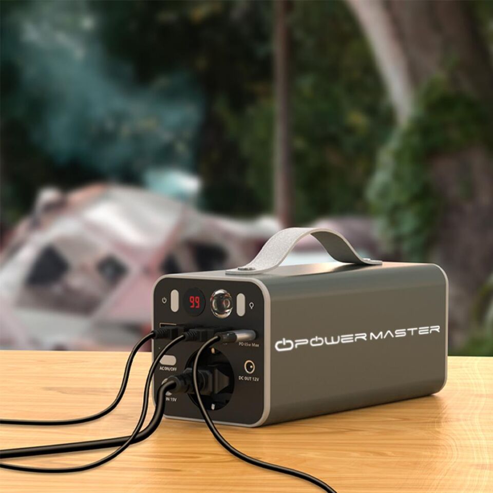 Ayt Powermaster ES150 150 Watt Taşınabilir Güç İstasyonu Kamp Tipi Elektrik Sağlayıcı Güç Kaynağı