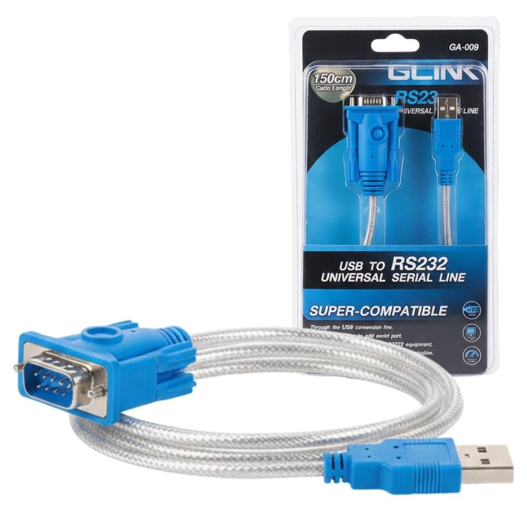 Powermaster PM-21764 USB To RS232 1.5 Metre Üniversal Serial Line Glink GA-009
