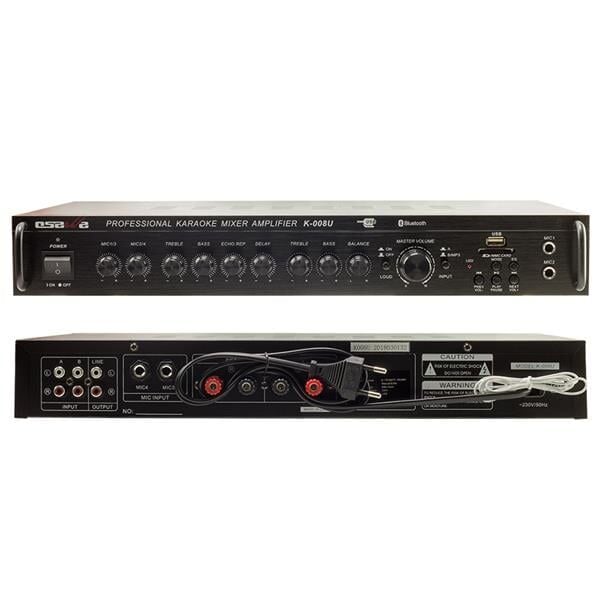 Osawa K-008U Eko'lu 150W Usb li Anfi Stüdyo Tipi Amfi