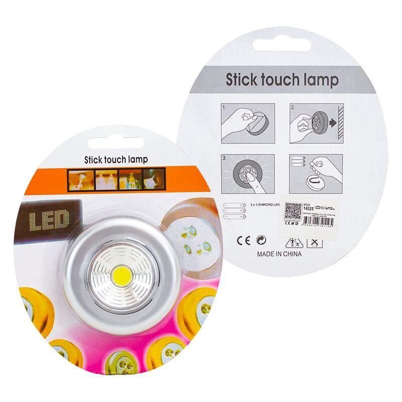 Ayt Powermaster Power Ledli Kendinden Yapışkanlı Pilli Led Aydınlatma Lamba Işıldak