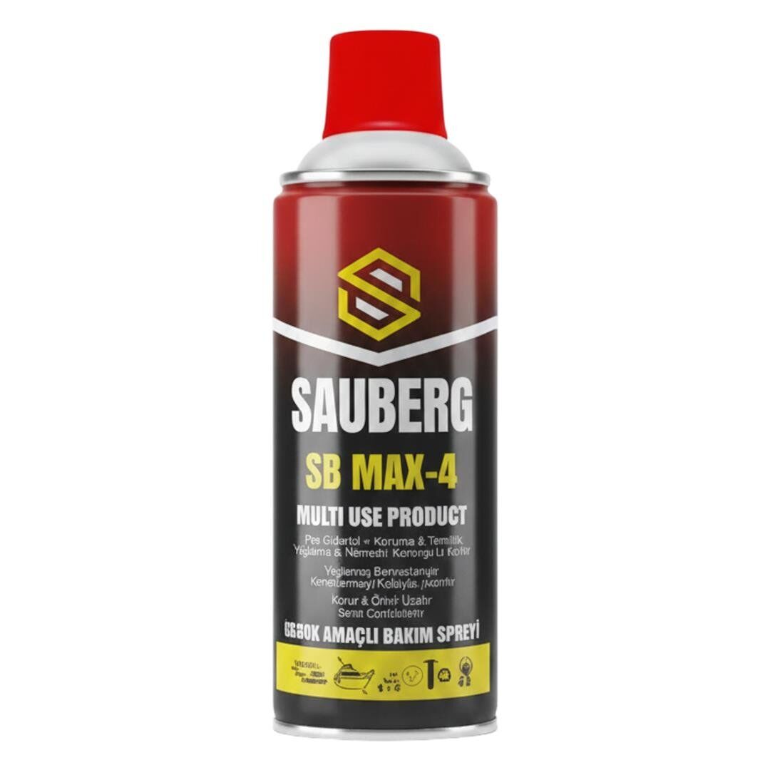 Sauberg SB MAX-4 400ML Çok Amaçlı Bakım Spreyi
