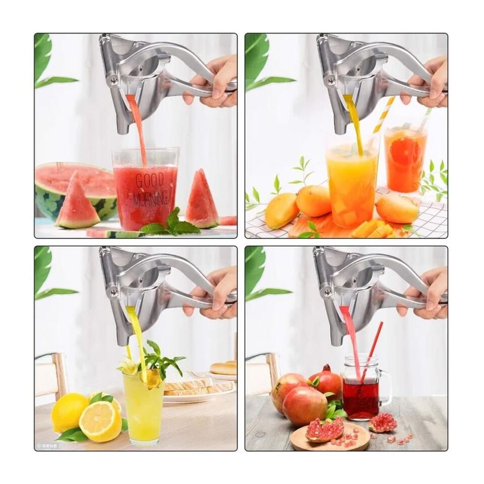 Ayt Sunup Narenciye Meyve Sıkacağı Kollu El Tipi Alüminyum Katı Manuel Meyve Sıkacağı