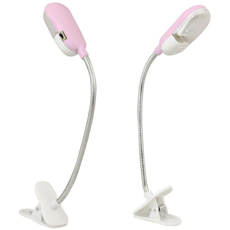 Ayt Powermaster PM-2510 LR44 Pilli Ledli Kitap Okuma Klavye Lambası Mandallı Kıskaçlı Gece Lambası