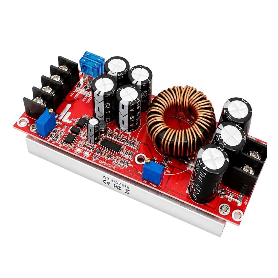 Powermaster PM-28738 1200W 20A DC-DC Boost Step-Up Voltaj Yükseltici Modül