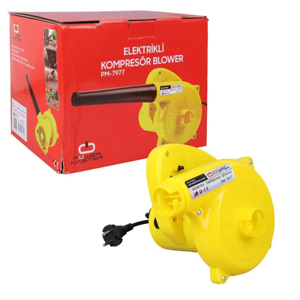 Ayt Powermaster PM-7977 600 Watt Elektrikli Kompresör Pc Bilgisayar Temizleme Hava Komprasörü