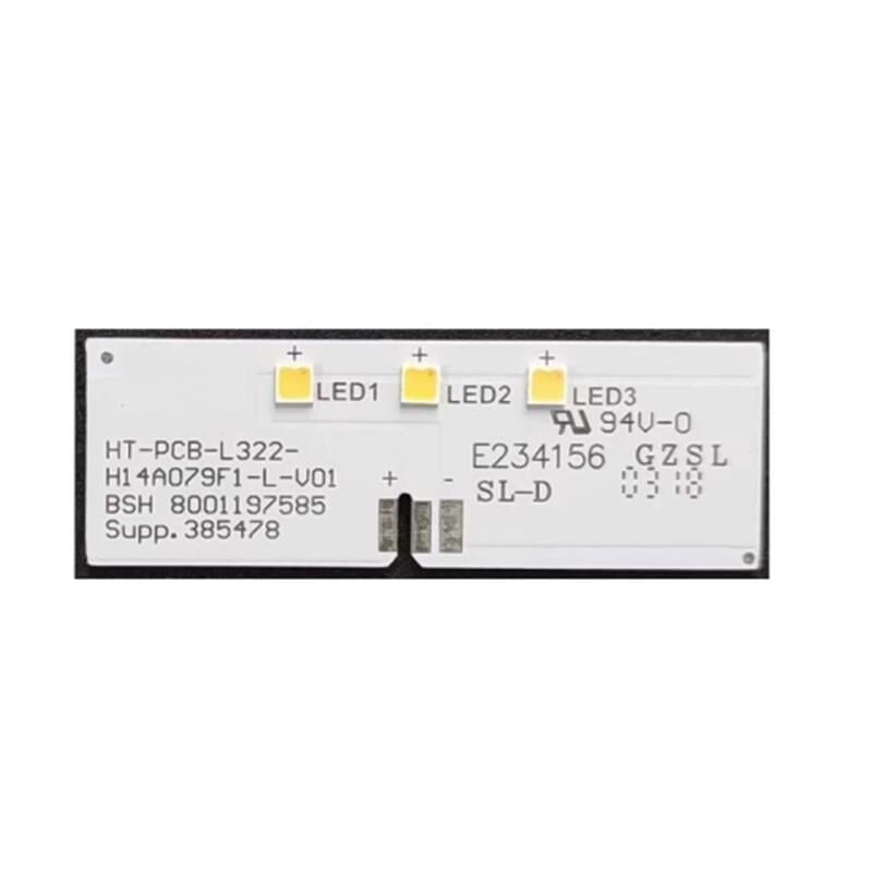 Ayt Buzdolabı İç Aydınlatma Ledi 54x18 Mm Buzdolabı Lambası LD79 HT-PCB-L322-H14A079B-L-V01 3 Çipli