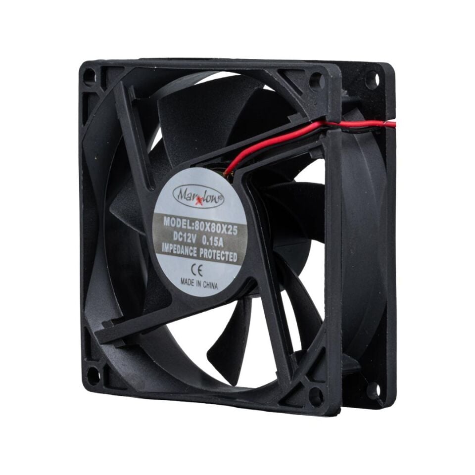Ayt Powermaster IC-216 Fırçasız DC Fan 80X80x25mm 12 Volt 3 Pin 8X8X2,5 Cm Soğutucu Fan