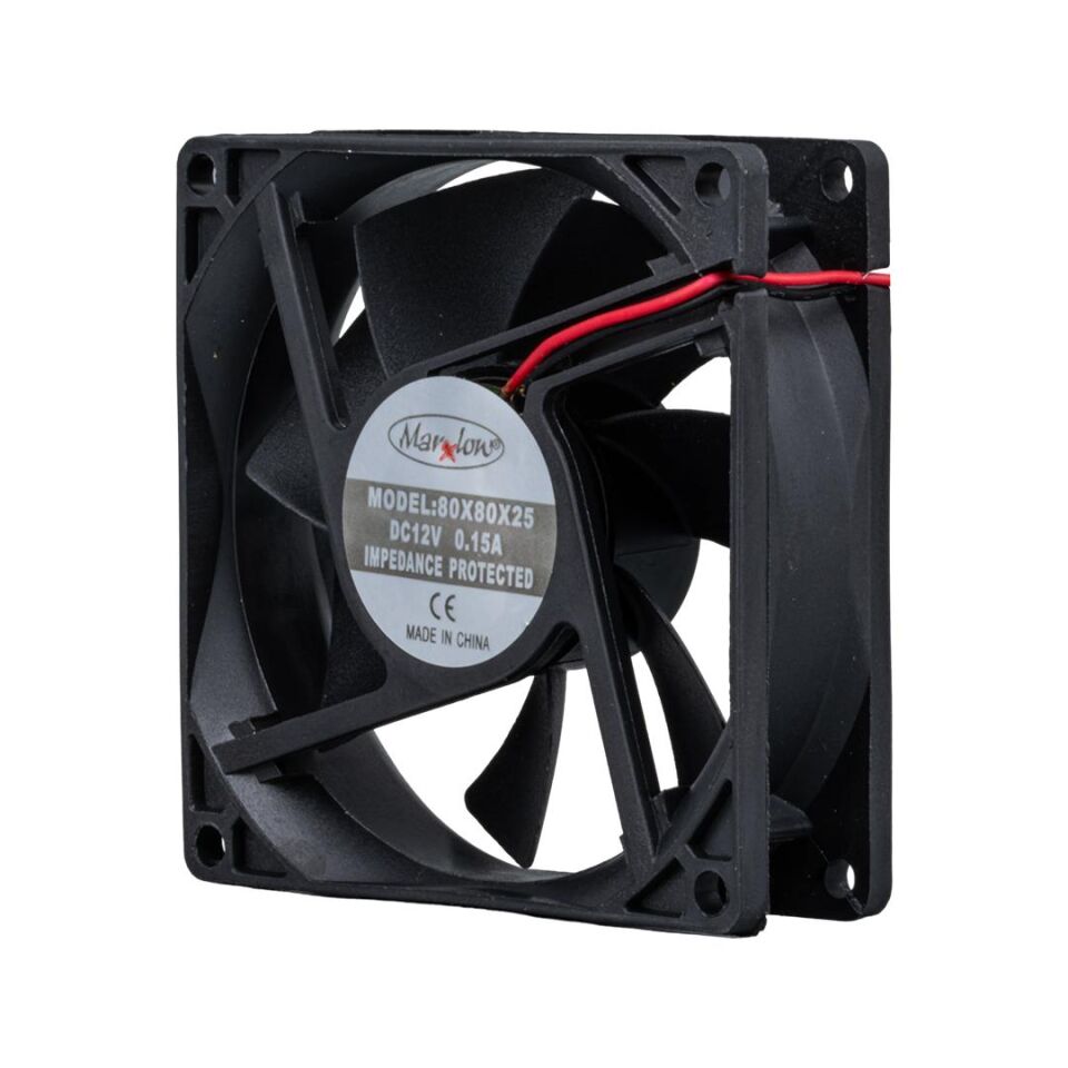 Ayt Powermaster IC-216 Fırçasız DC Fan 80X80x25mm 12 Volt 3 Pin 8X8X2,5 Cm Soğutucu Fan
