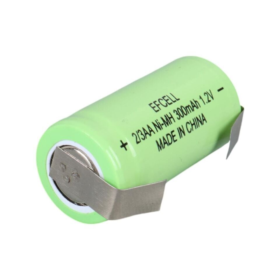 1.2 Volt NI-MH 2-3 AA 300 mAh Şarj Edilebilir Puntalı Lityum Pil