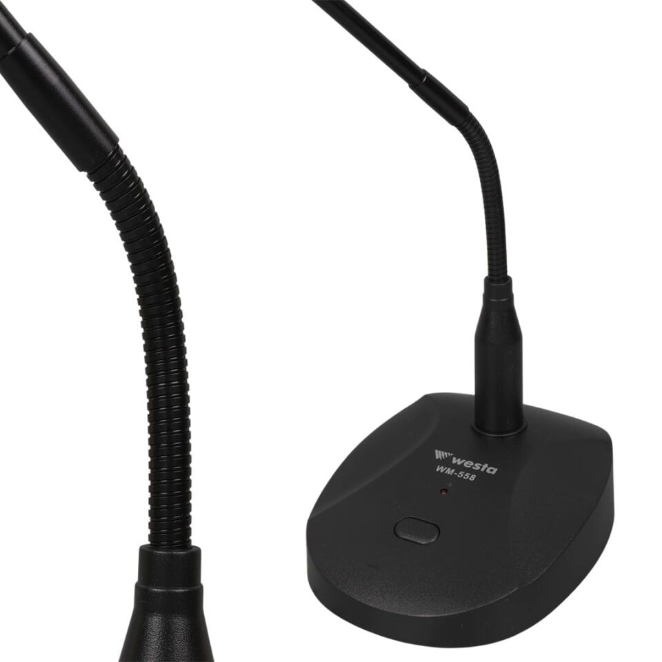 Westa Wm-558 Kondenser Işıklı Konferans Kürsü Mikrofonu Kablolu Mikrofon
