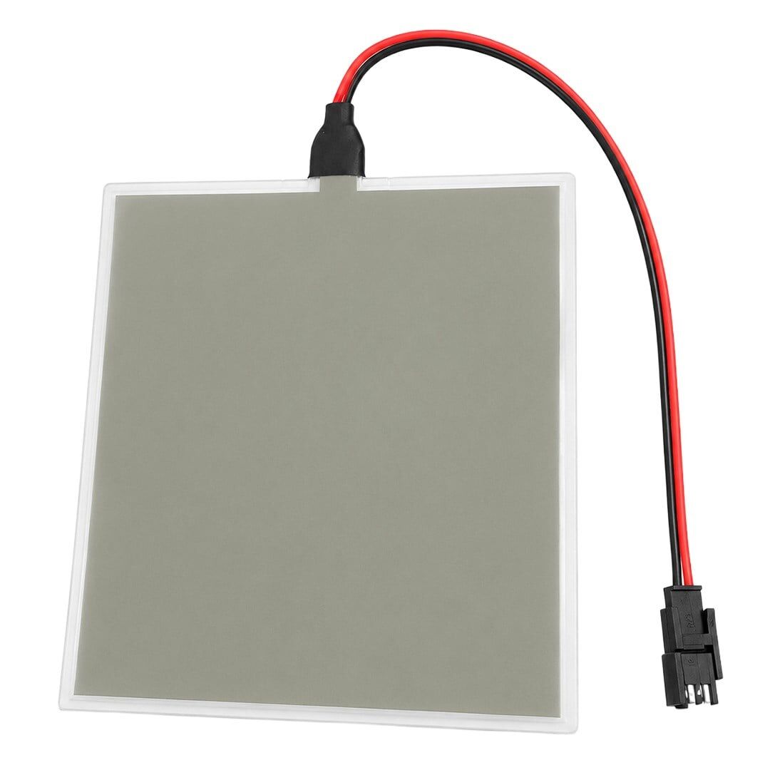 Powermaster PM-37727 100X100mm Elektrominesans (EL) 3V Led Panel Beyaz Aydınlatmalı Esnek Yapı