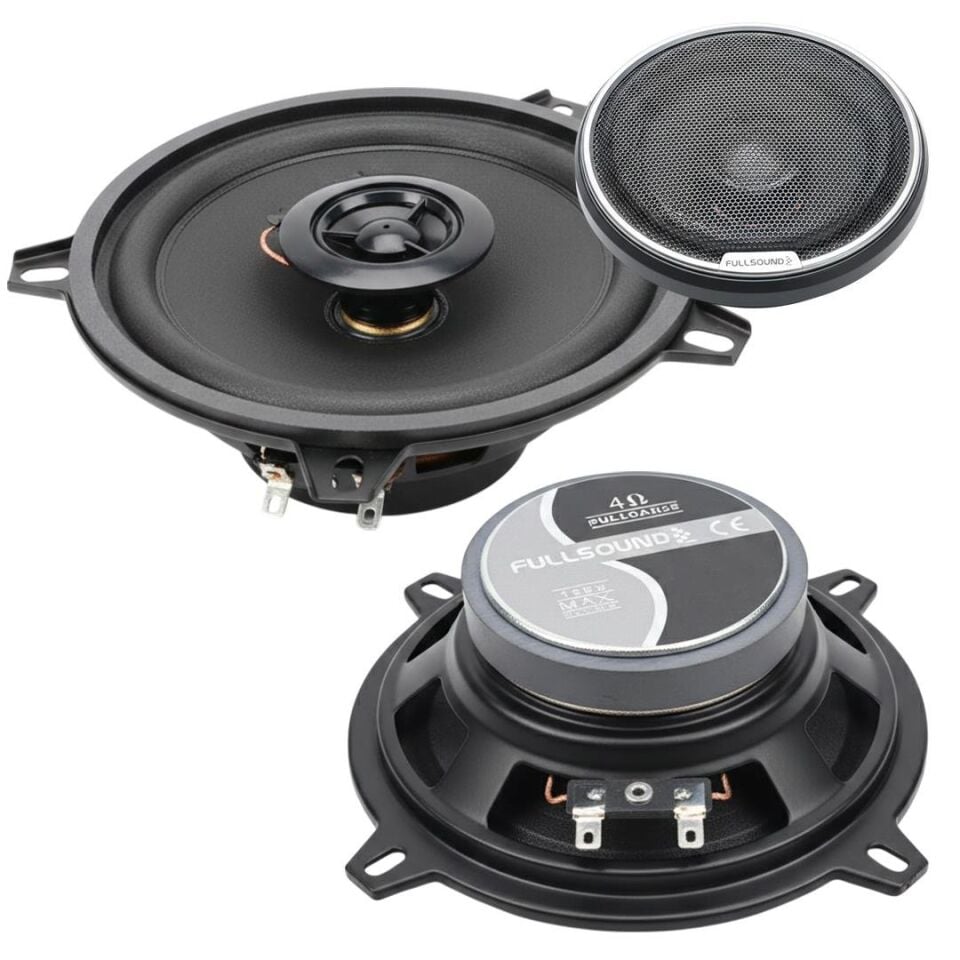 Fullsound FS-1650TK 16 CM 6 İnç 200 Watt Tweeterlı Kapaklı Oto Hoparlör 2 Li Takım