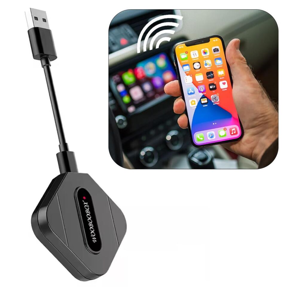 Ayt Powermaster Z1D Araç Ekran Yansıtma Kablosuz Wifi Android Auto Cep Telefonu Oto Ekran Yansıtma Mirrorlink
