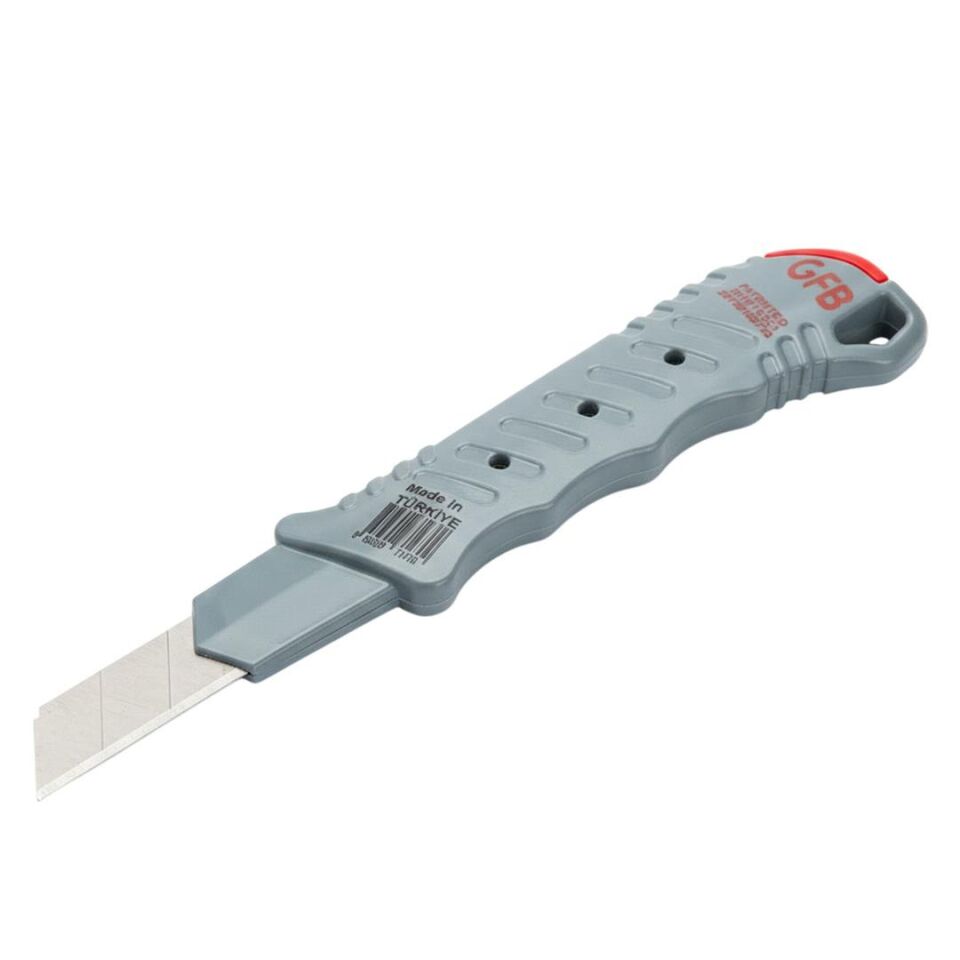 GFB 4510 Plastik Gövde Metal Bıçaklı Profesyonel Falçata 18X0.5Mm