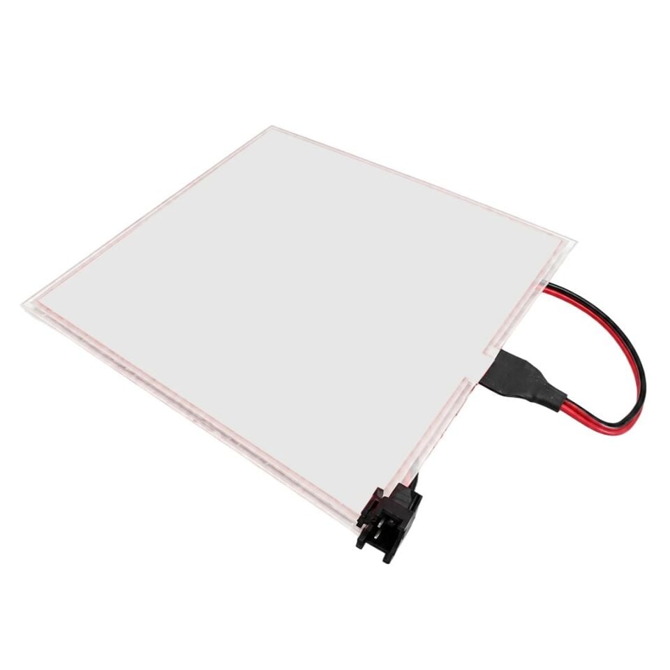 Powermaster PM-37725 100X100mm Elektrominesans (EL) 3V Led Panel Sarı Aydınlatmalı Esnek Yapı