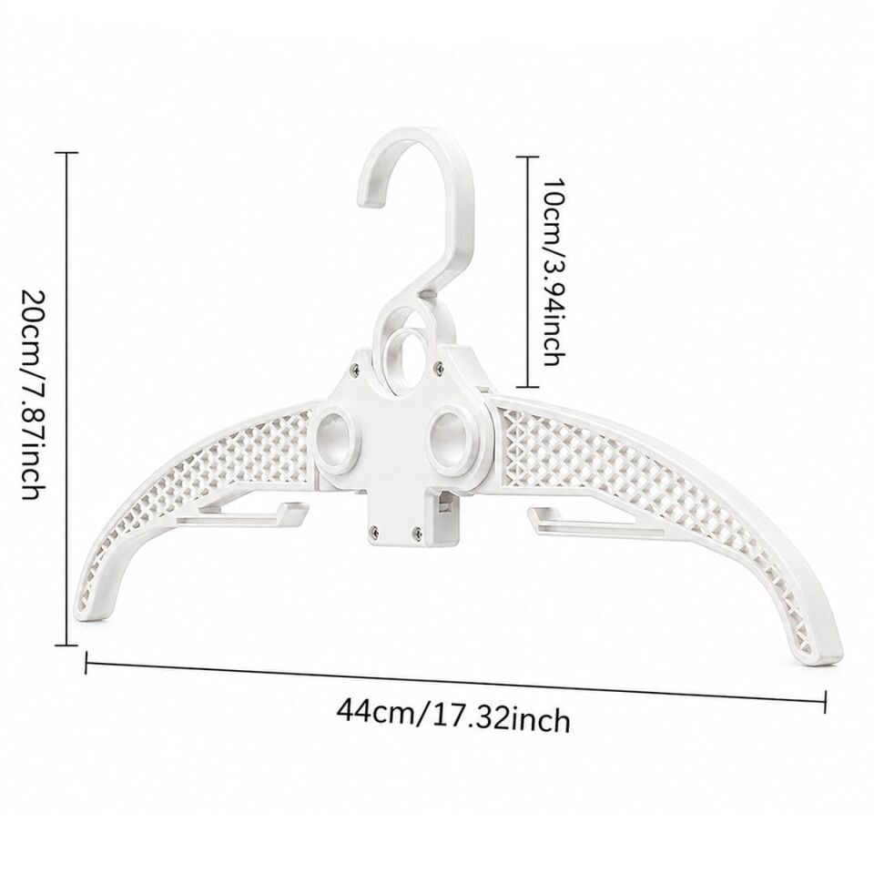 Sunup SN-37874 Katlanabilir Pratik Elbise Askısı