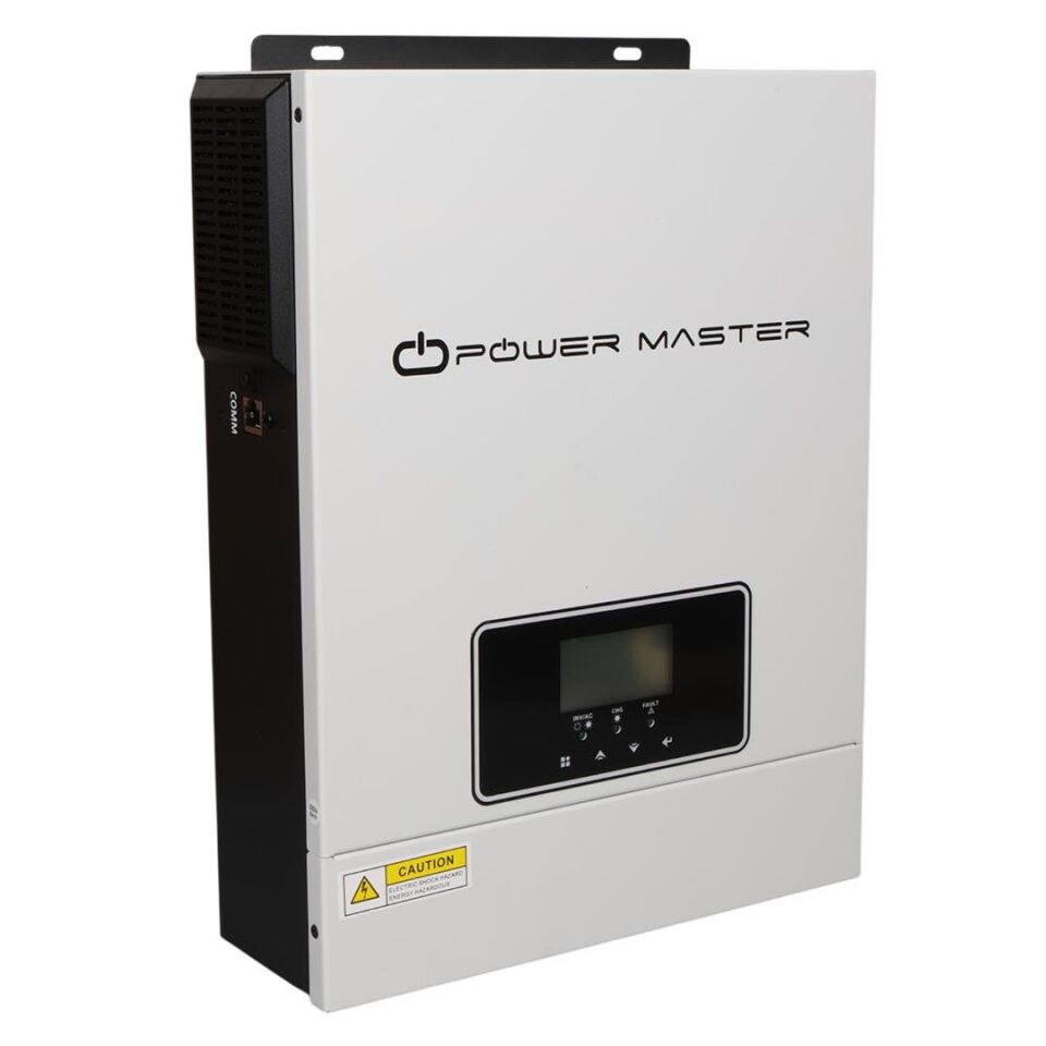 Ayt Powermaster CP-EF30 24V 125A 3000W Off-Grid Hibrit Saf Sinüs Güç İnverteri MPPT Solar Güneş Enerjisi AC Şarj