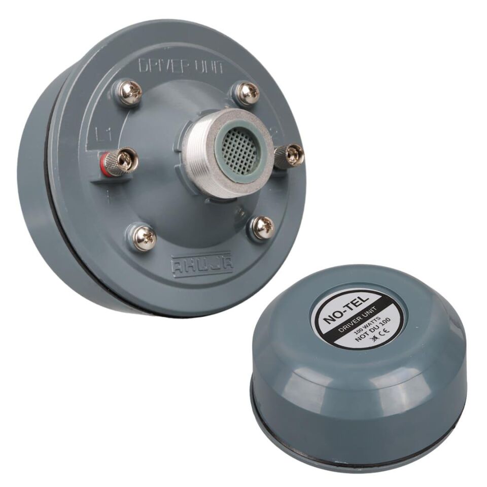 No-Tel NOT DU100 100 Watt 16 Ohm 100 Mm Magnet Driver Unit
