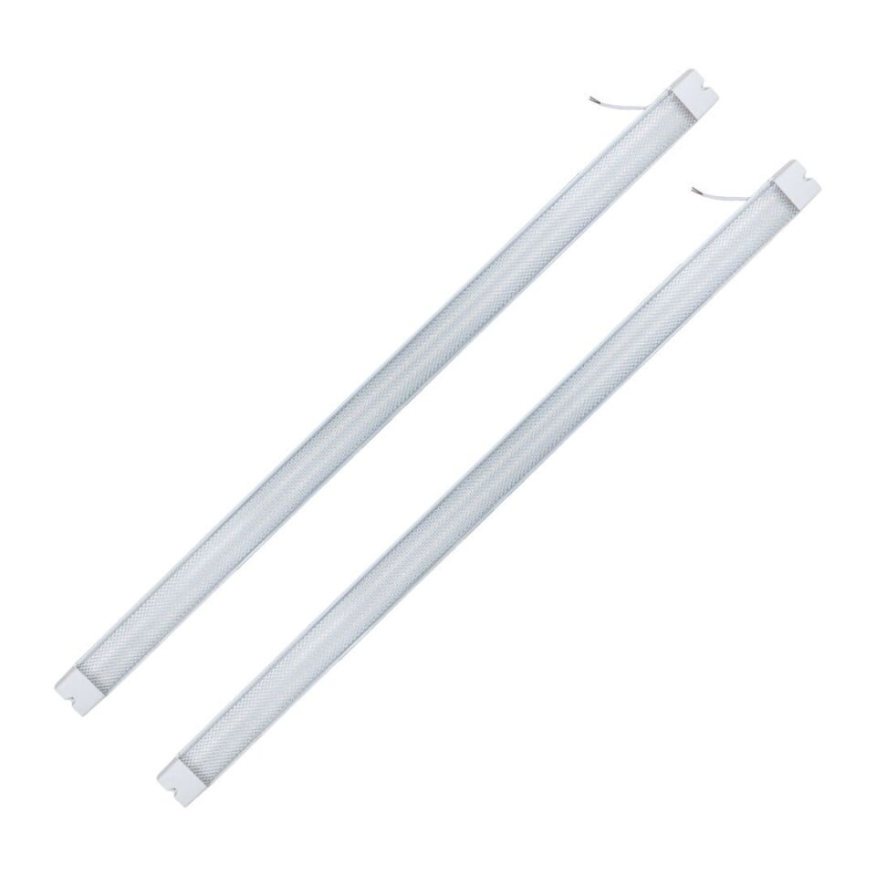 Ledx AL-EXTK40 220 Volt - 40 Watt 6500K 120 Cm Beyaz Led 2'Li Paket Kristal Bant Armatür