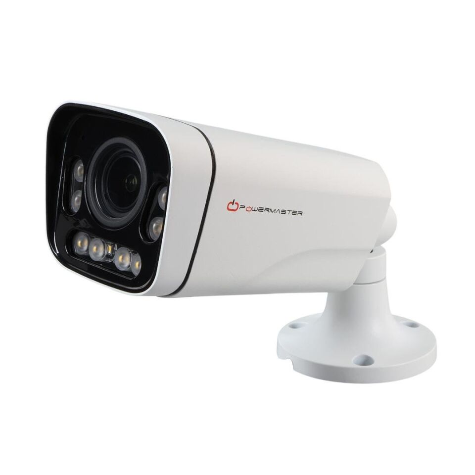 Powermaster 2Mp 2.8-12 Mm Varifocal AHD Metal Kasa Bullet Güvenlik Kamerası Dvr Kayıt Cihazı Kamerası